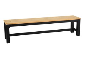 Atlanta stoel-bank dining set voor 6 personen - afbeelding 2