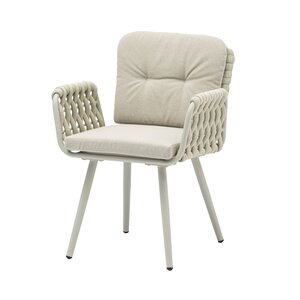 Bente ronde dining set zand voor 4 personen - afbeelding 2