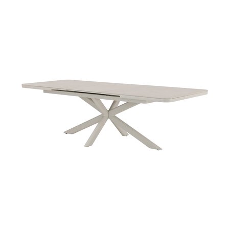Bo uitschuifbare dining set zand voor 8 personen - afbeelding 3