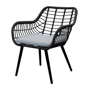 Cocoon lounge stoel black - afbeelding 1