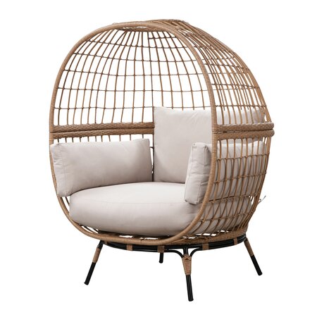 Cocoon loveseat ei natural - afbeelding 1