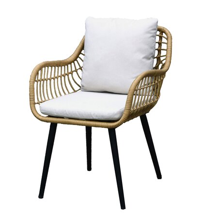Cocoon ronde dining set voor 4 personen - afbeelding 2