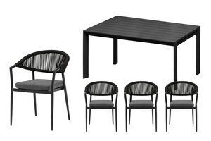 Ease Up® Bo diningset voor 4 personen