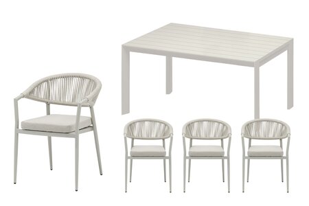 Ease Up® Bo diningset voor 4 personen - afbeelding 1