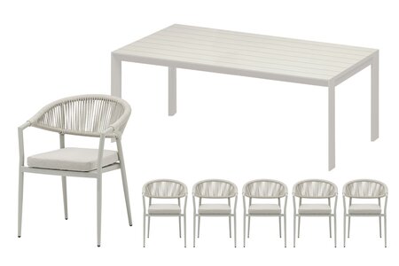 Ease Up® Bo diningset voor 6 personen - afbeelding 1