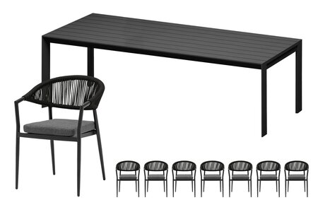 Ease Up® Bo diningset voor 8 personen - afbeelding 1