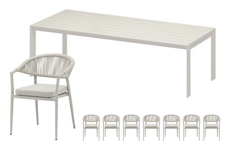 Ease Up® Bo diningset voor 8 personen - afbeelding 1