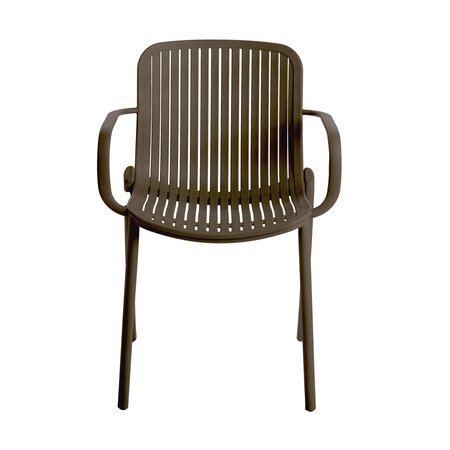 Ease Up® Elio tuinstoel kunststof espresso - afbeelding 2