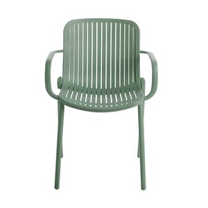 Ease Up® Elio tuinstoel kunststof sage groen - afbeelding 2