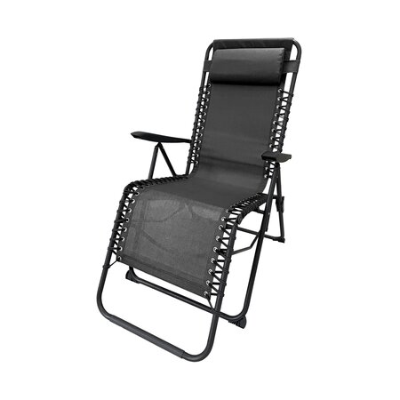 Ease Up® Hardy relax chair textileen zwart