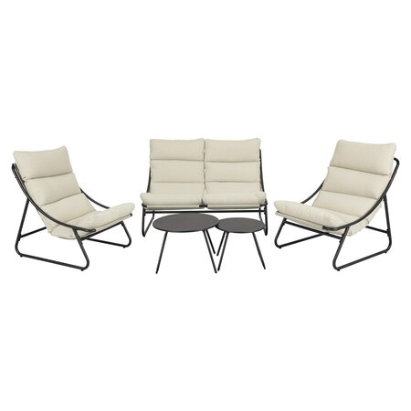 Ease Up® Lazize 5-delige loungeset antraciet - afbeelding 1