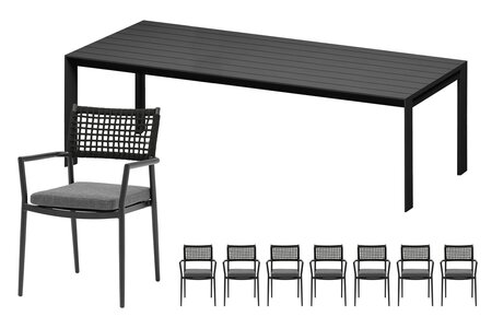 Ease Up® Liv diningset voor 8 personen - afbeelding 1