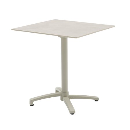 Ease Up® Malmö bistrotafel 70 x 70 cm zand inklapbaar