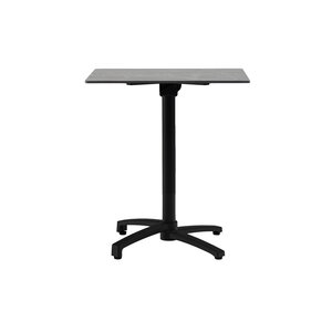 Ease Up® Malmö bistrotafel 70 x 70 cm zwart inklapbaar - afbeelding 2