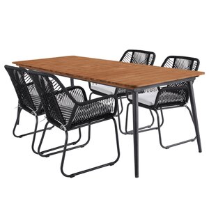 Ease Up® Napoli dining set voor 4 personen