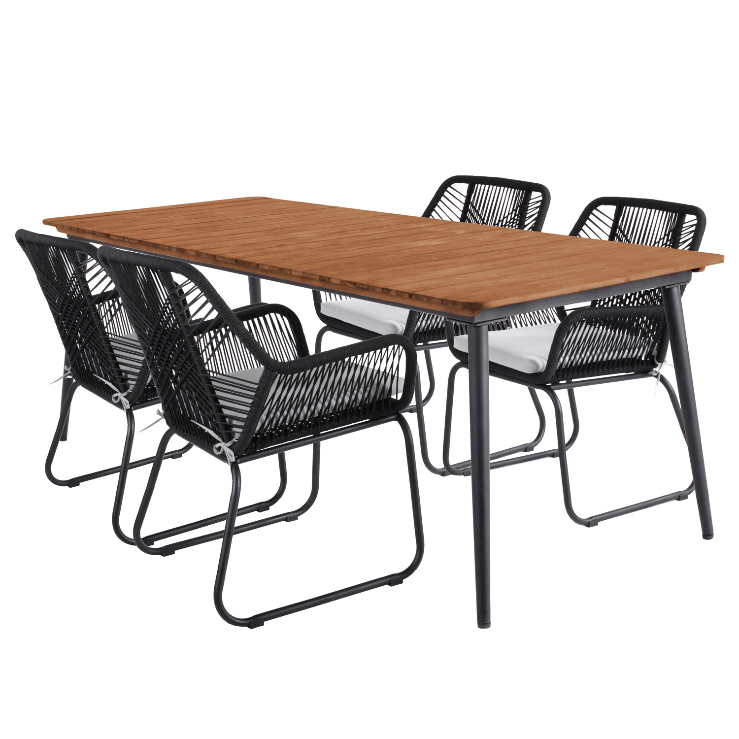 Ease Up® Napoli dining set voor 4 personen - Royal Seasons