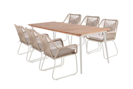 Ease Up® Napoli dining set voor 6 personen - afbeelding 1