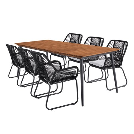 Ease Up® Napoli dining set voor 6 personen - afbeelding 1