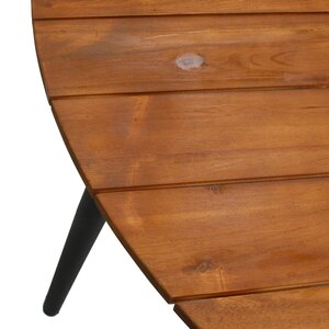 Ease Up® Napoli dining tafel D 130 x H 76 cm zwart - afbeelding 2