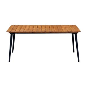 Ease Up® Napoli dining tafel L 180 x B 90 x H 76 cm zwart - afbeelding 2