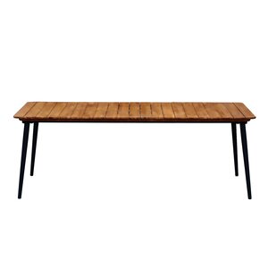Ease Up® Napoli dining tafel L 220 x B 90 x H 76 cm zwart - afbeelding 2