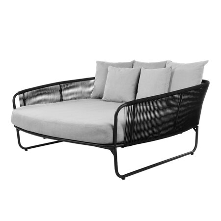 Ease Up® Napoli ligbed groot zwart - afbeelding 1