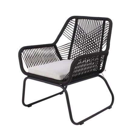 Ease Up® Napoli loungeset zwart - afbeelding 3