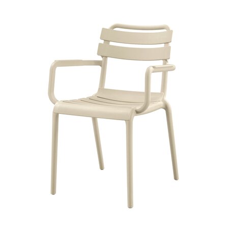 Ease Up® Otis kunststof tuinstoel zand