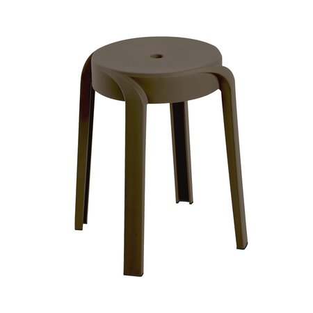 Ease Up® Wave kunststof tuinkruk espresso