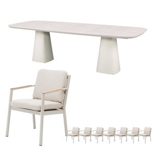 Las Palmas dining set voor 8 personen - afbeelding 3