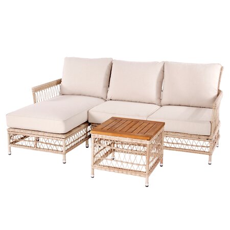 Maurititus chaise longue tuinset - afbeelding 1