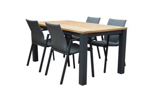 Royal seasons® Alora/Madeira dining set voor 4 personen - afbeelding 1