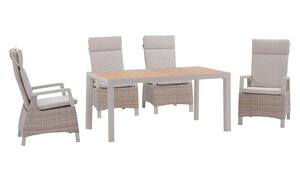 Royal seasons® Athene/Bahia dining set voor 4 personen - afbeelding 1
