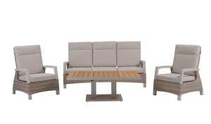 Royal seasons® Athene/Bahia loungeset met 3-zitsbank