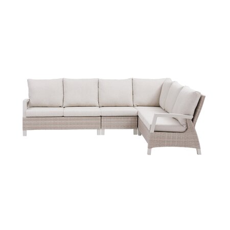 Royal seasons® Athene/Jura hoeklounge met verstelbare tafel - afbeelding 3