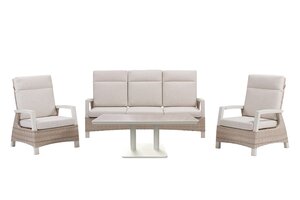 Royal seasons® Athene/Jura loungeset met 3-zitsbank - afbeelding 1