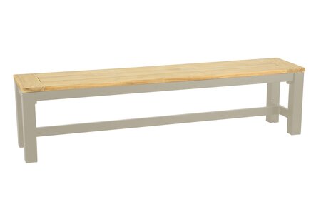Royal seasons® Atlanta bank L 190 x B 40 x H 47 cm zand