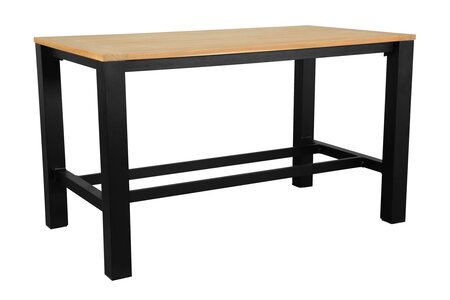 Royal seasons® Atlanta bartafel L 180 x B 100 x H 105 cm zwart