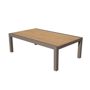 Royal seasons® Bahia salontafel 120 x 70 x 38 cm espresso