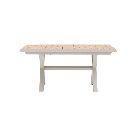 Royal seasons® Bahia tafel uitschuifbaar 163/203 x 93 cm zand - afbeelding 3