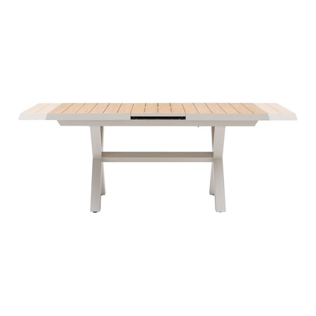 Royal seasons® Bahia tafel uitschuifbaar 163/203 x 93 cm zand - afbeelding 5