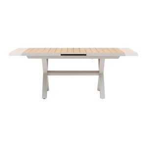 Royal seasons® Bahia tafel uitschuifbaar 163/203 x 93 cm zand - afbeelding 5