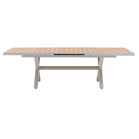 Royal seasons® Bahia tafel uitschuifbaar 204/264 x 100 cm zand - afbeelding 3