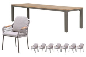 Royal seasons® Bari dining set voor 8 personen - afbeelding 1