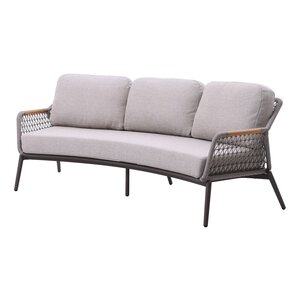 Royal seasons® Bari low-dining 3-zitsbank espresso