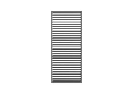 Royal seasons® Bergamo zijpaneel lamellen B 92,5 x H 238 cm antraciet