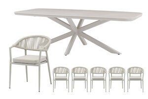 Royal seasons® Bo/Jura dining set voor 6 personen - afbeelding 1