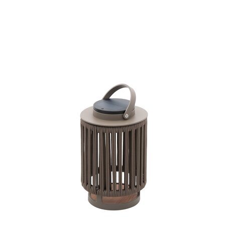 Royal seasons® Cali solar lamp D 22 x H 33 cm espresso
