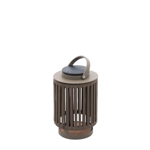 Royal seasons® Cali solar lamp D 22 x H 33 cm espresso