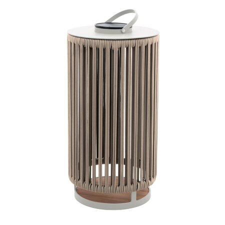Royal seasons® Cali solar lamp D 42 x H 81 cm zand